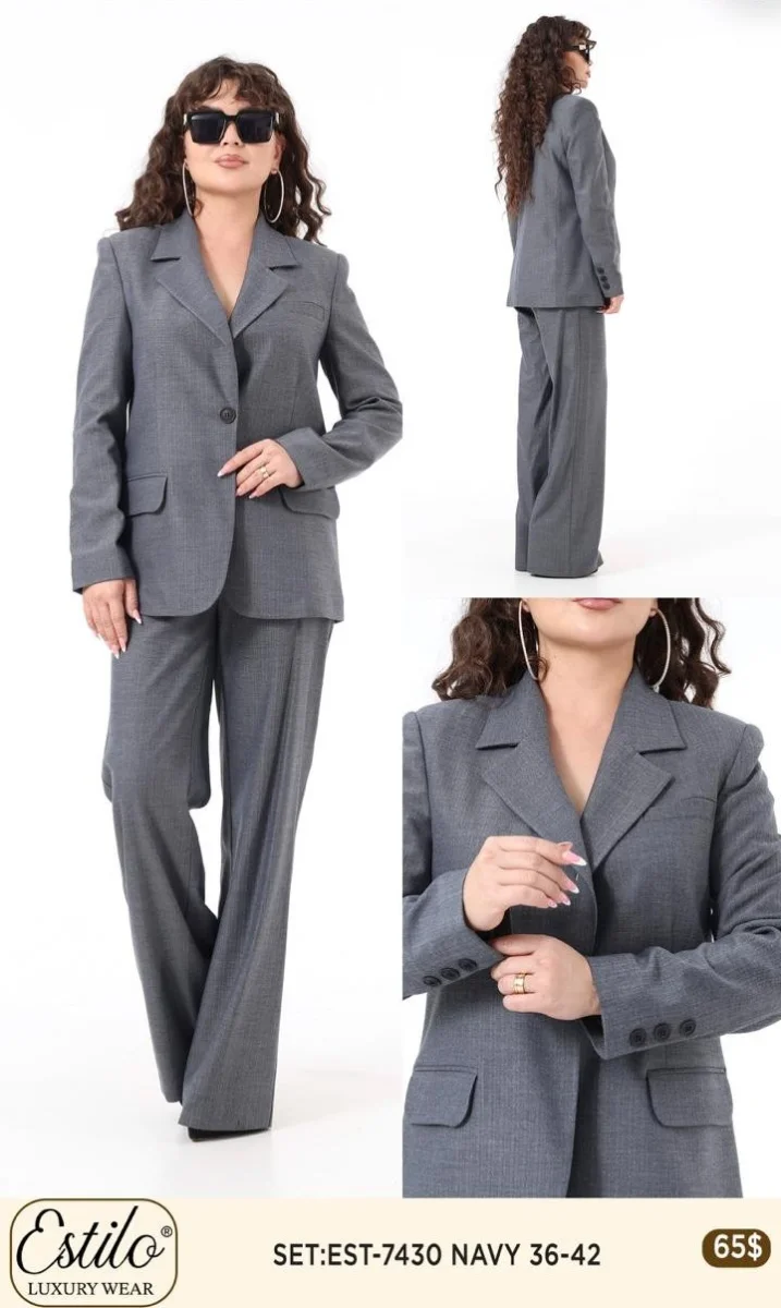 Костюмы и комплекты SI DESIGN (Navy, модель 7430) оптом