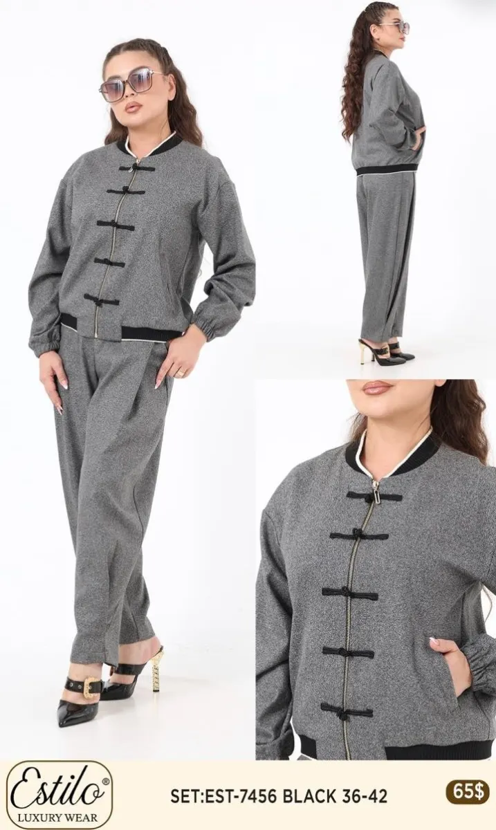Костюмы и комплекты SI DESIGN (Black, модель 7456) оптом