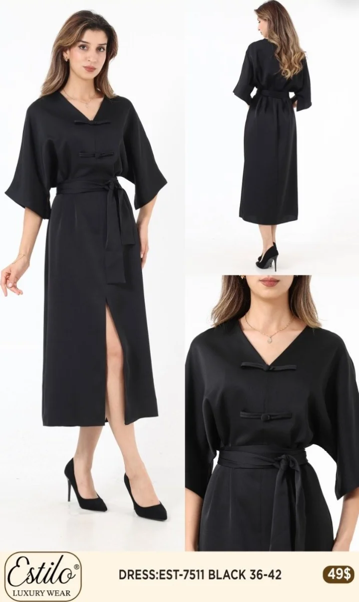 Платье SI DESIGN (Black, модель 7511) оптом