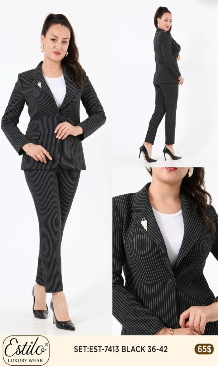 Костюмы и комплекты SI DESIGN (Black, модель 7413) оптом