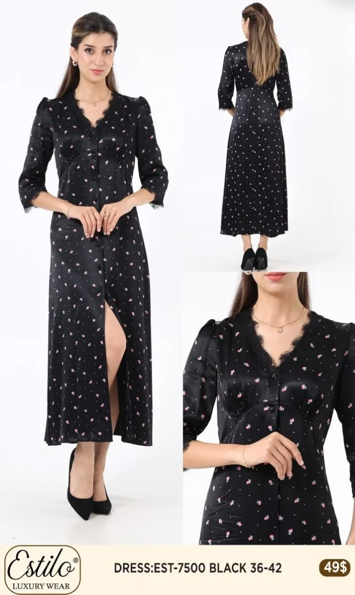 Платье SI DESIGN (Black, модель 7500) оптом