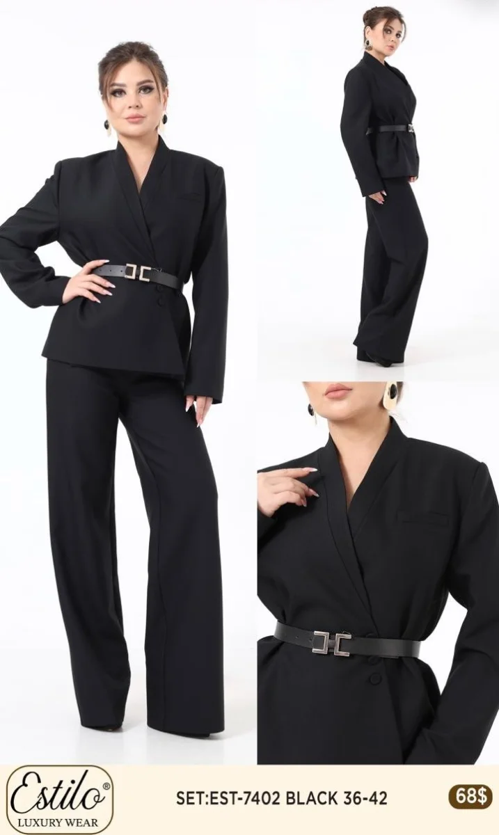 Костюмы и комплекты SI DESIGN (Black, модель 7402) оптом
