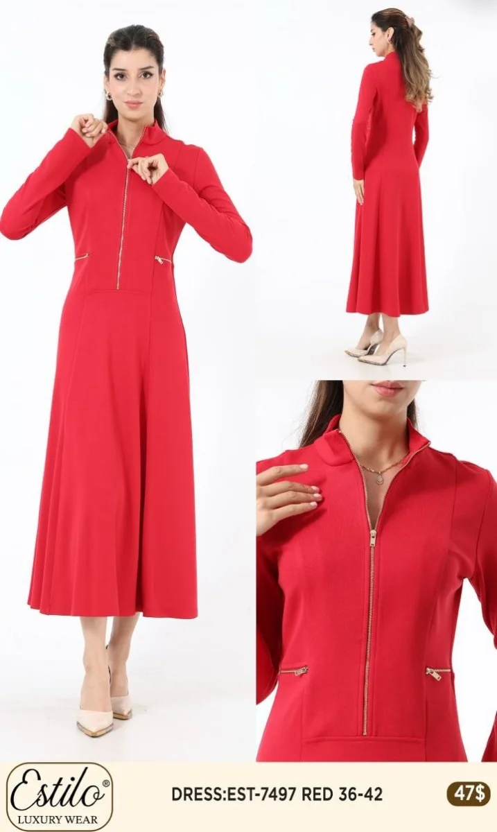 Платье SI DESIGN (Red, модель 7497) оптом