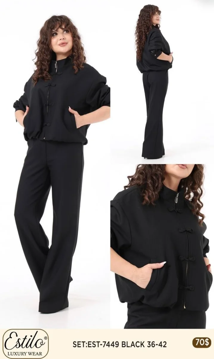 Костюмы и комплекты SI DESIGN (Black, модель 7449) оптом