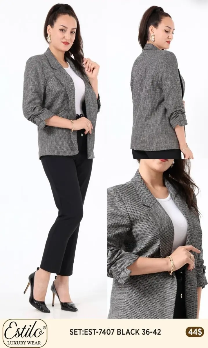 Костюмы и комплекты SI DESIGN (Black, модель 7407) оптом