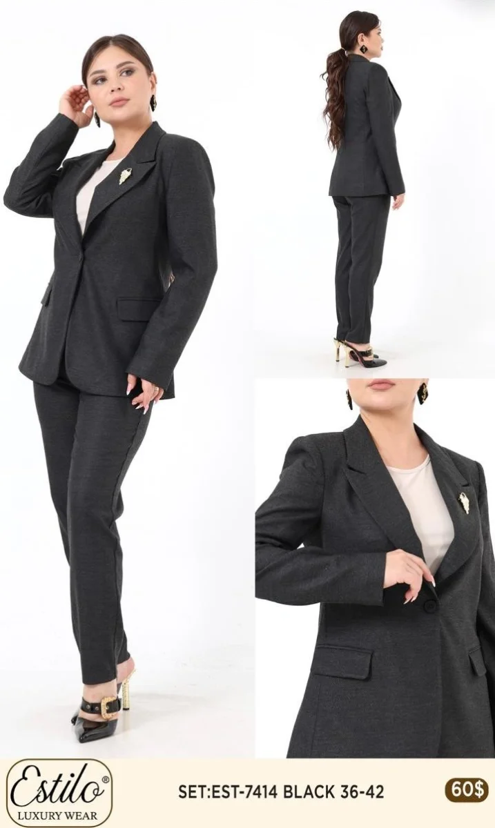 Костюмы и комплекты SI DESIGN (Black, модель 7414) оптом