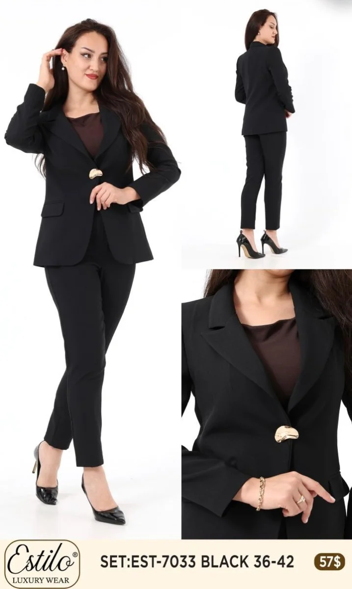 Костюмы и комплекты SI DESIGN (Black, модель 7033) оптом