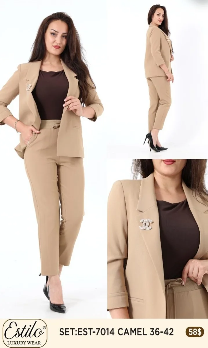 Костюмы и комплекты SI DESIGN (Camel, модель 7014) оптом
