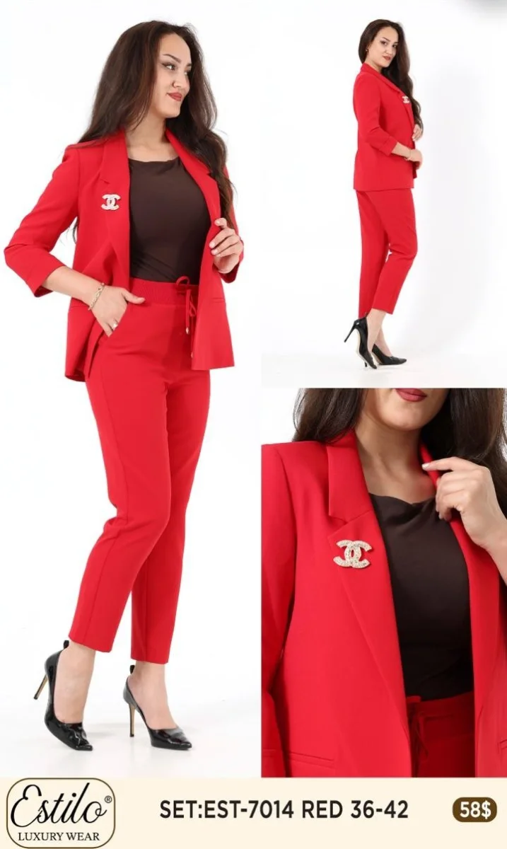 Костюмы и комплекты SI DESIGN (Red, модель 7014) оптом