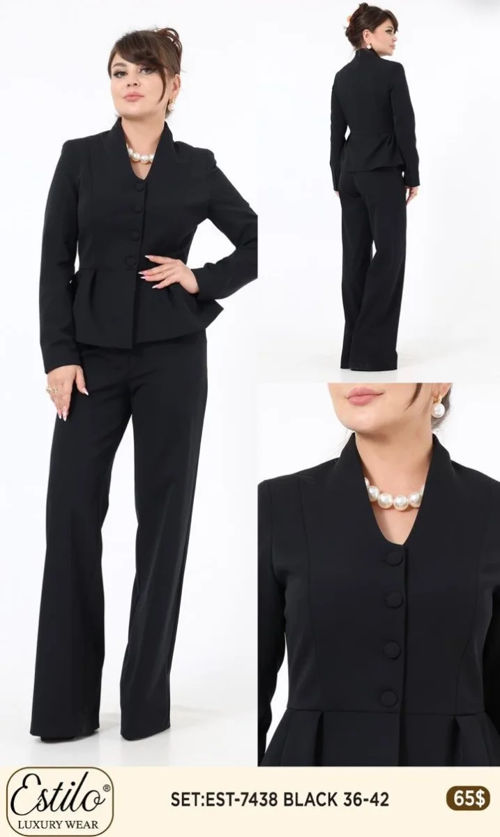 Костюмы и комплекты SI DESIGN (Black, модель 7438) оптом