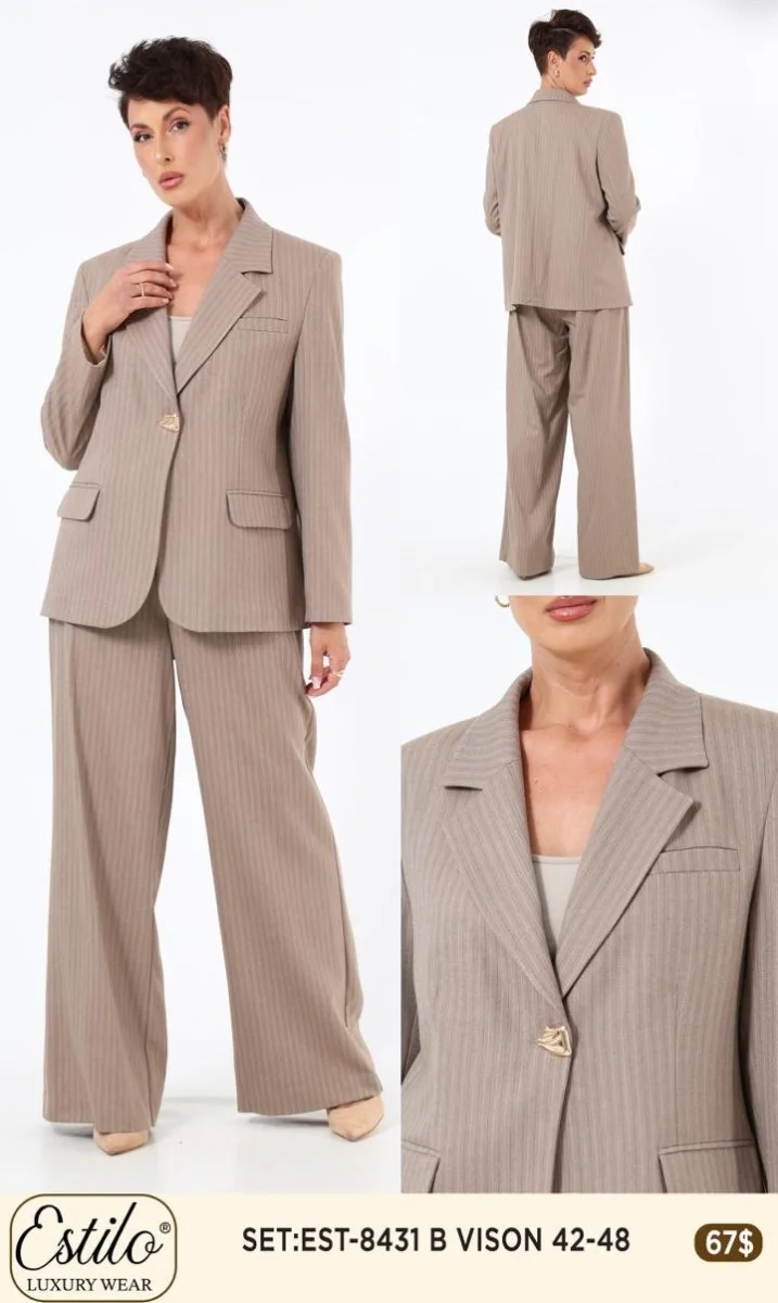 Костюмы и комплекты SI DESIGN (Beige, модель 8431) оптом