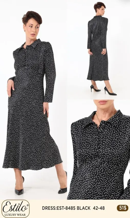 Платье SI DESIGN (Black, модель 8485) оптом