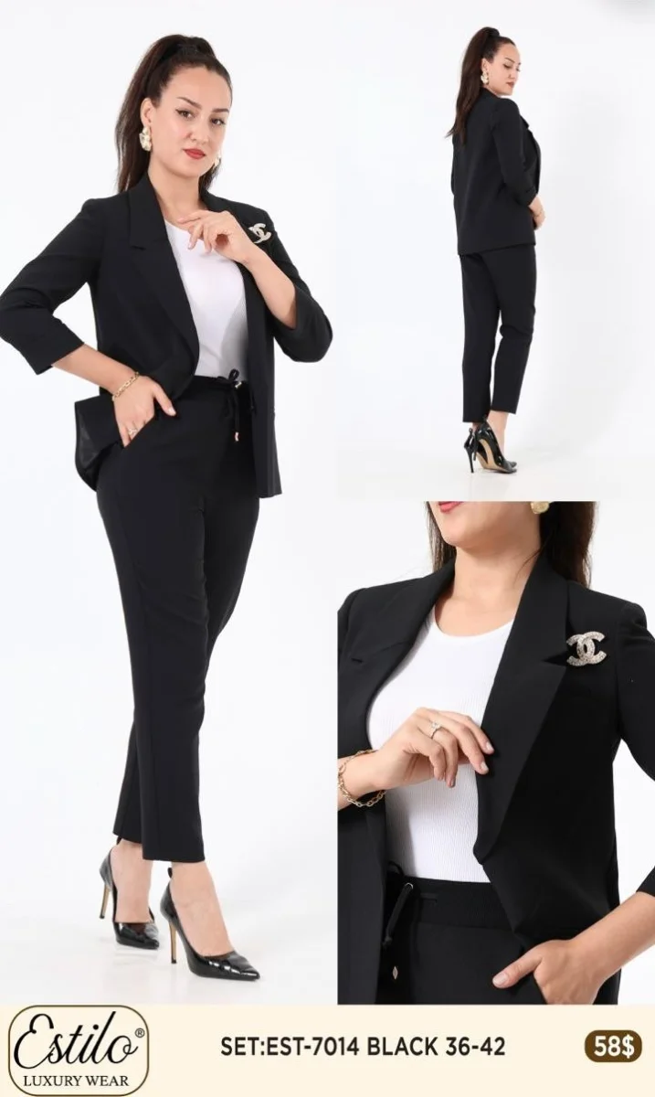 Костюмы и комплекты SI DESIGN (Black, модель 7014) оптом