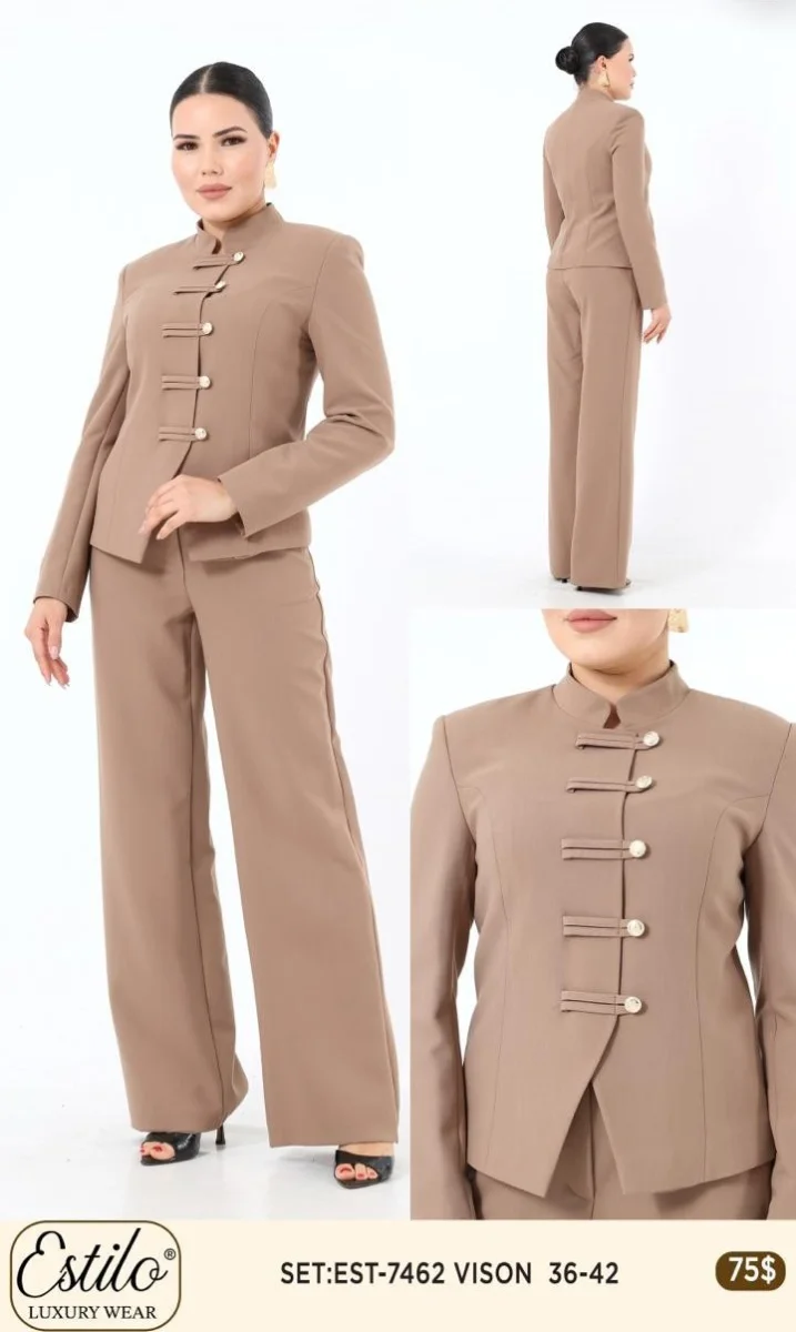 Костюмы и комплекты SI DESIGN (Beige, модель 7462) оптом