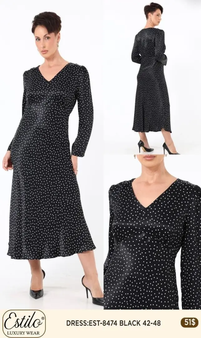 Платье SI DESIGN (Black, модель 8474) оптом