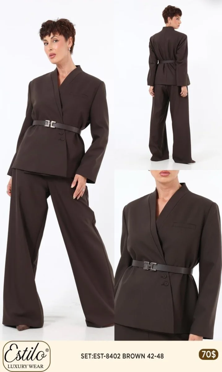 Костюмы и комплекты SI DESIGN (Brown, модель 8402) оптом