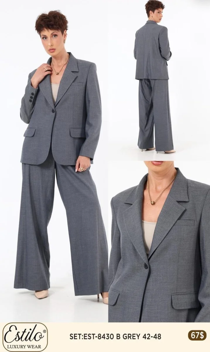 Костюмы и комплекты SI DESIGN (Gray, модель 8430) оптом