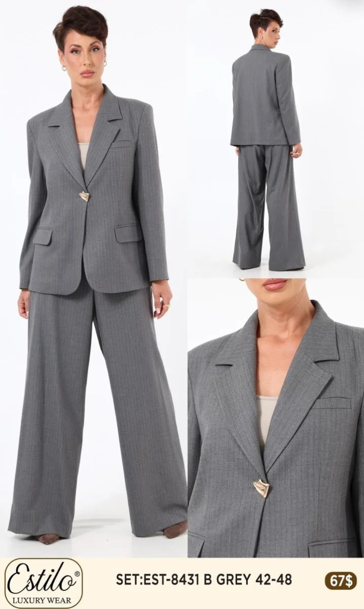 Костюмы и комплекты SI DESIGN (Gray, модель 8431) оптом