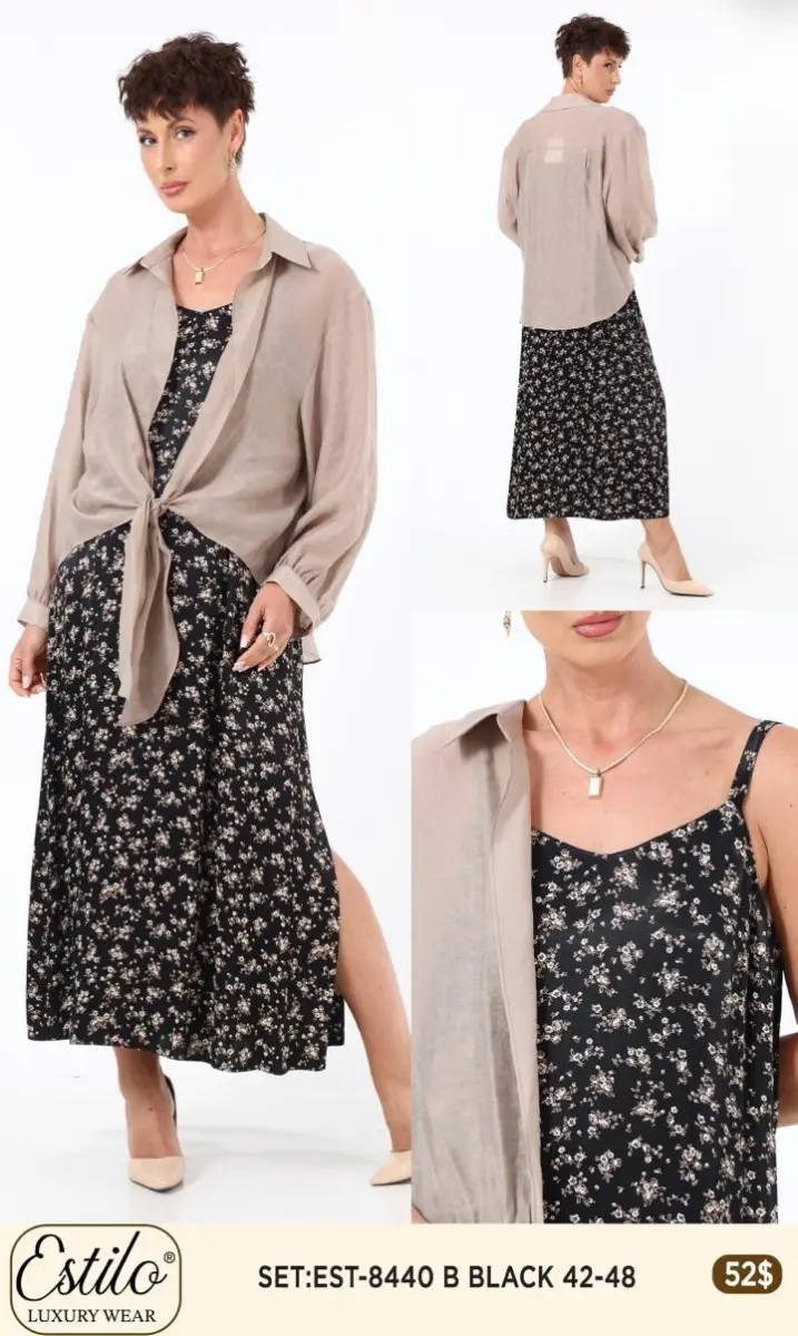 Костюмы и комплекты SI DESIGN (Black, модель 8440) оптом