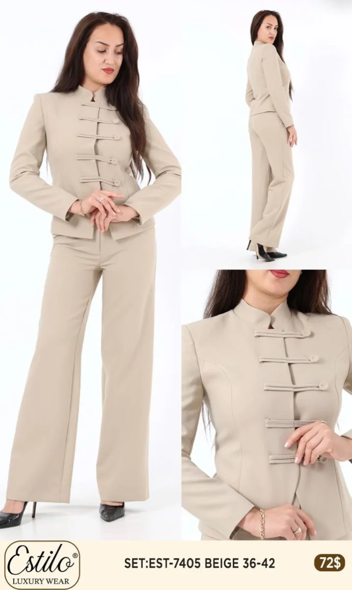 Костюмы и комплекты SI DESIGN (Beige, модель 7405) оптом
