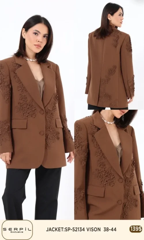 Жакет SI DESIGN (Beige, модель SP52134) оптом