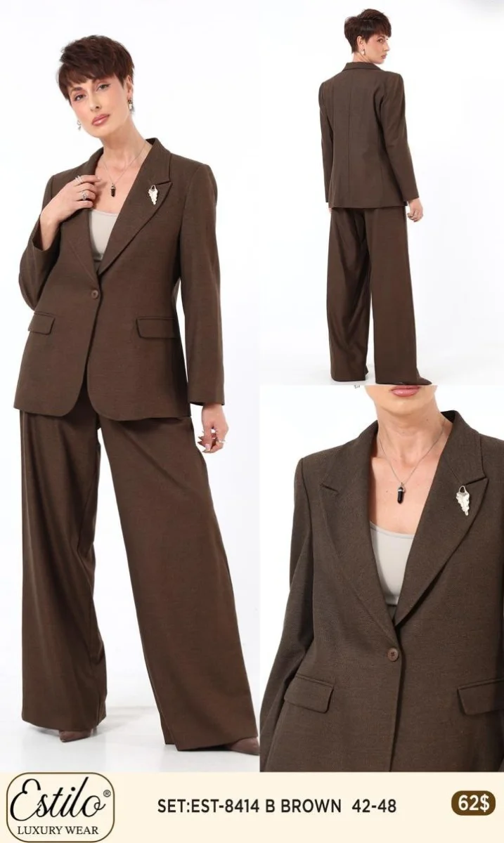 Костюмы и комплекты SI DESIGN (Brown, модель 8414) оптом