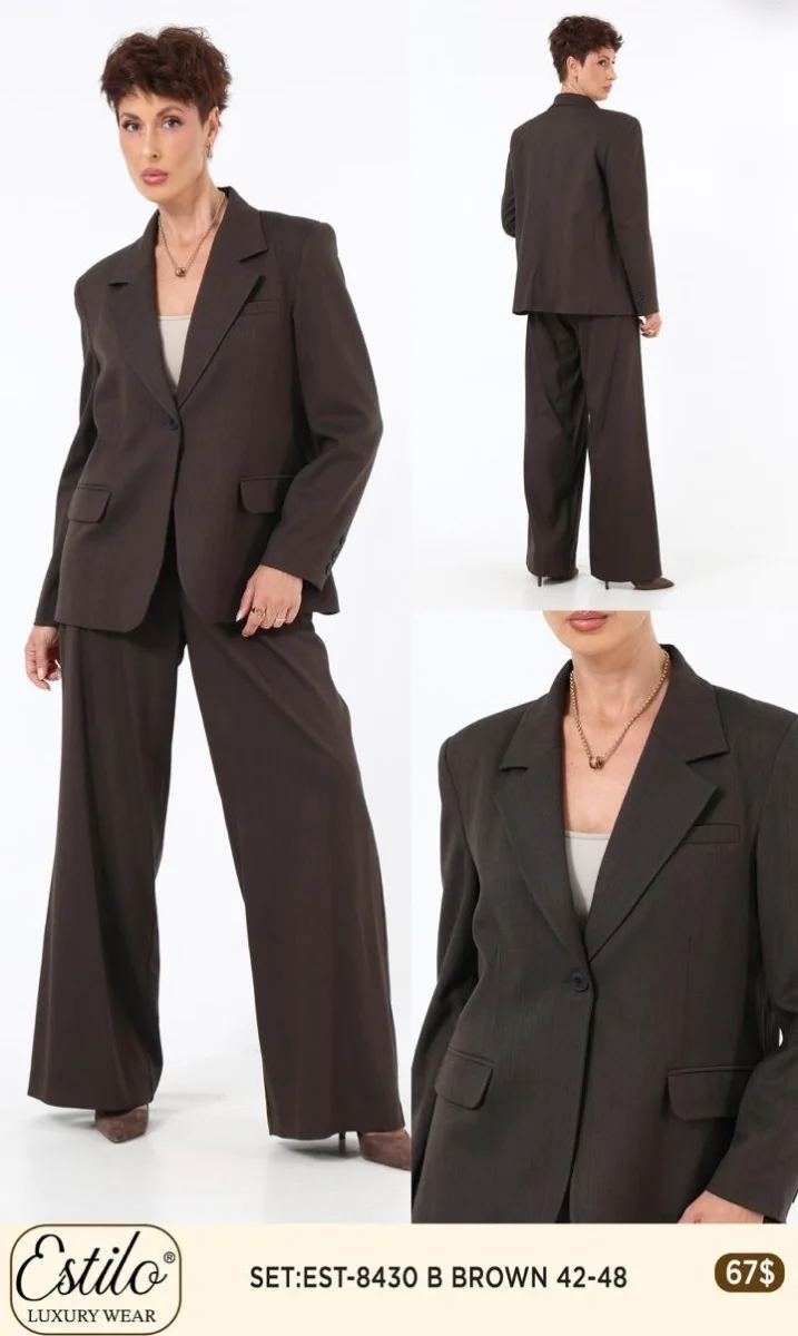 Костюмы и комплекты SI DESIGN (Brown, модель 8430) оптом