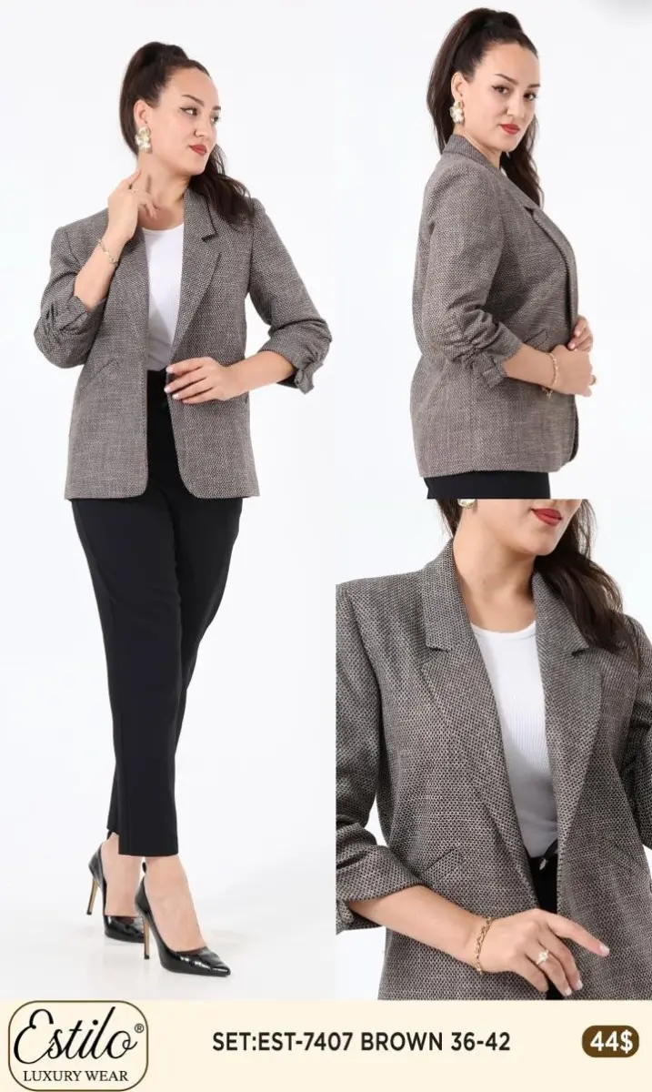 Костюмы и комплекты SI DESIGN (Brown, модель 7407) оптом