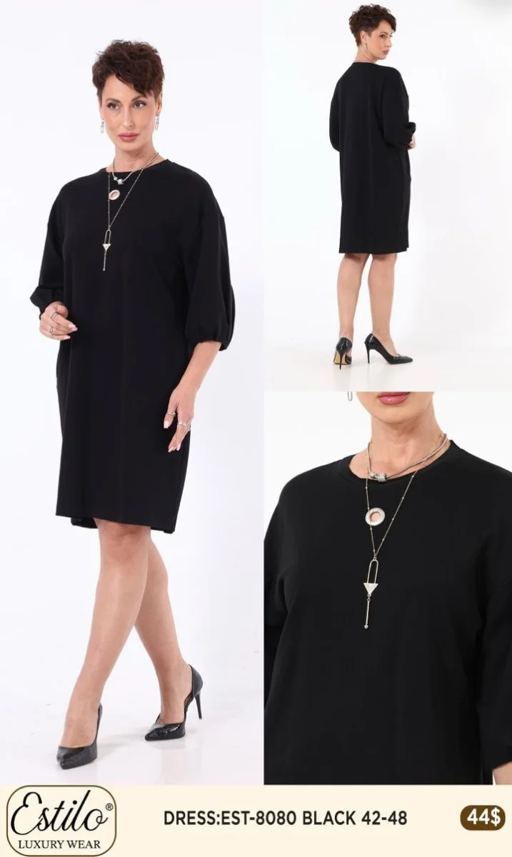 Платье SI DESIGN (Black, модель 8080) оптом