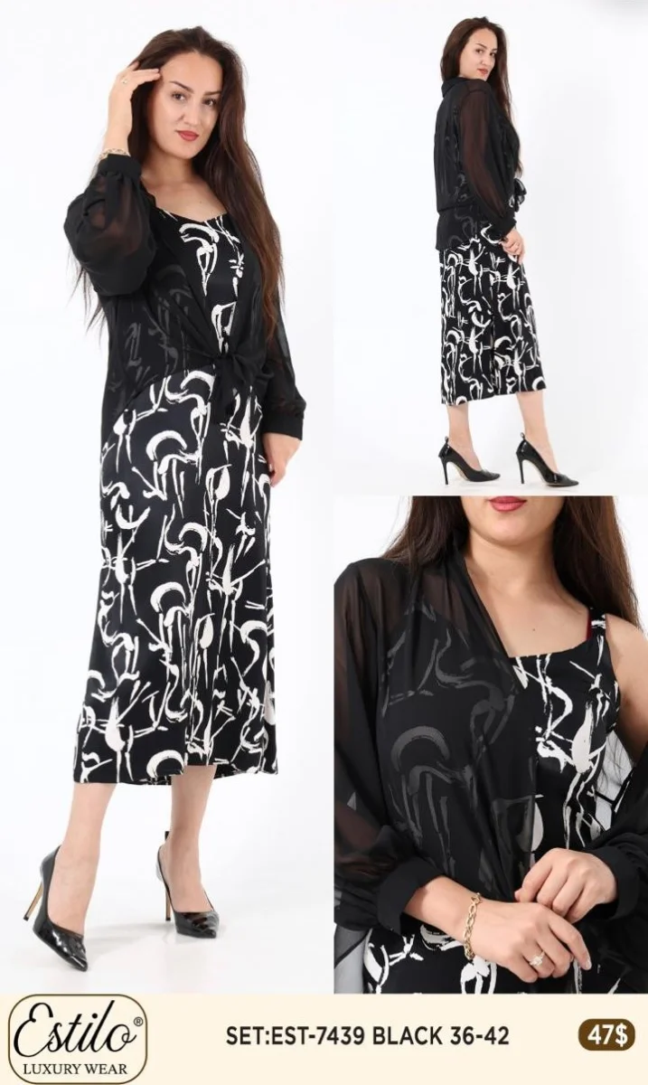 Костюмы и комплекты SI DESIGN (Black, модель 7439) оптом
