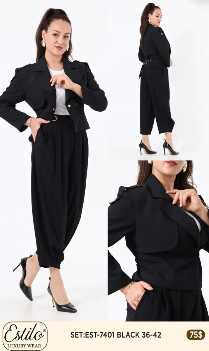 Костюмы и комплекты SI DESIGN (Black, модель 7401) оптом