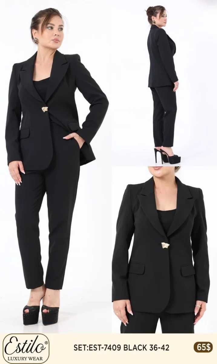 Костюмы и комплекты SI DESIGN (Black, модель 7409) оптом