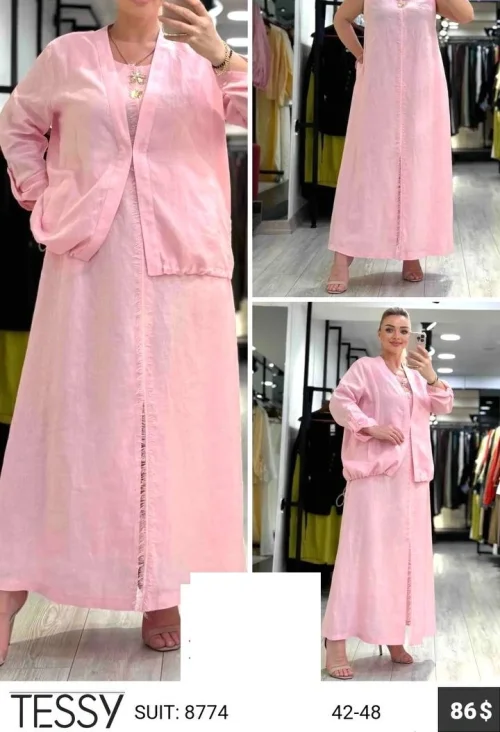 Костюм TESSY (Розовый, модель 8774) оптом