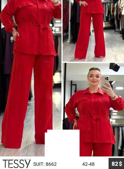 Костюм TESSY (Красный, модель 8662) оптом