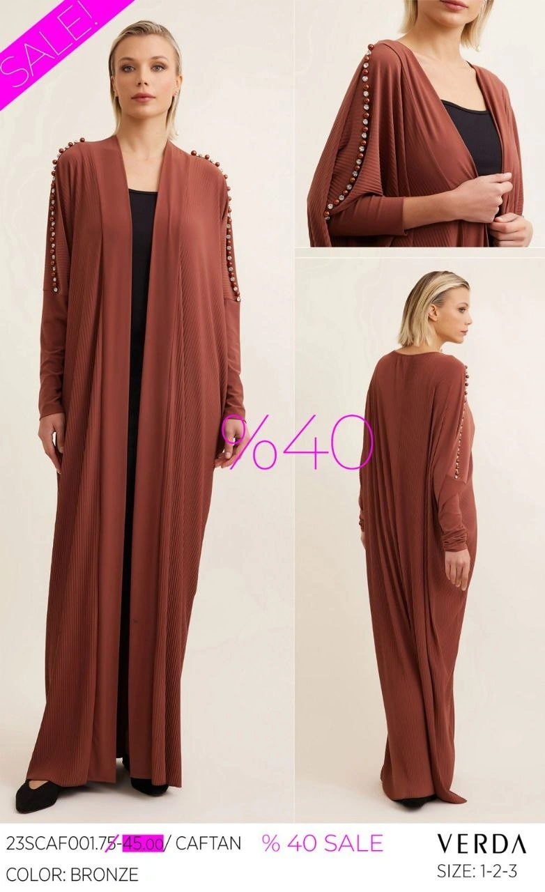 Caftan VERDA (BRONZE, модель 23SCAF001) оптом