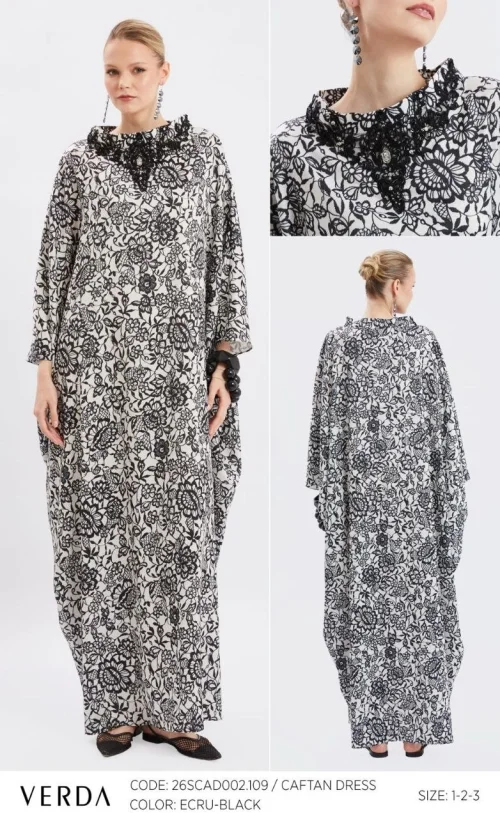 Caftan VERDA (Черный, модель 26SCAD002) оптом