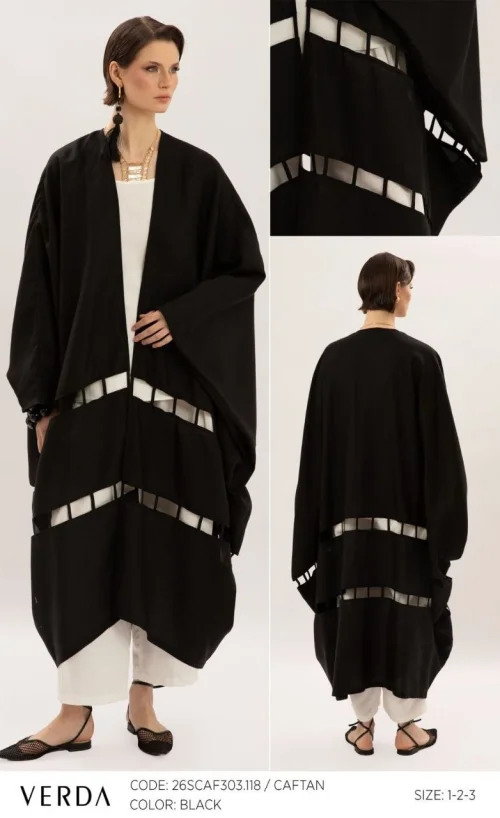 Caftan VERDA (Черный, модель 26SCAF303) оптом