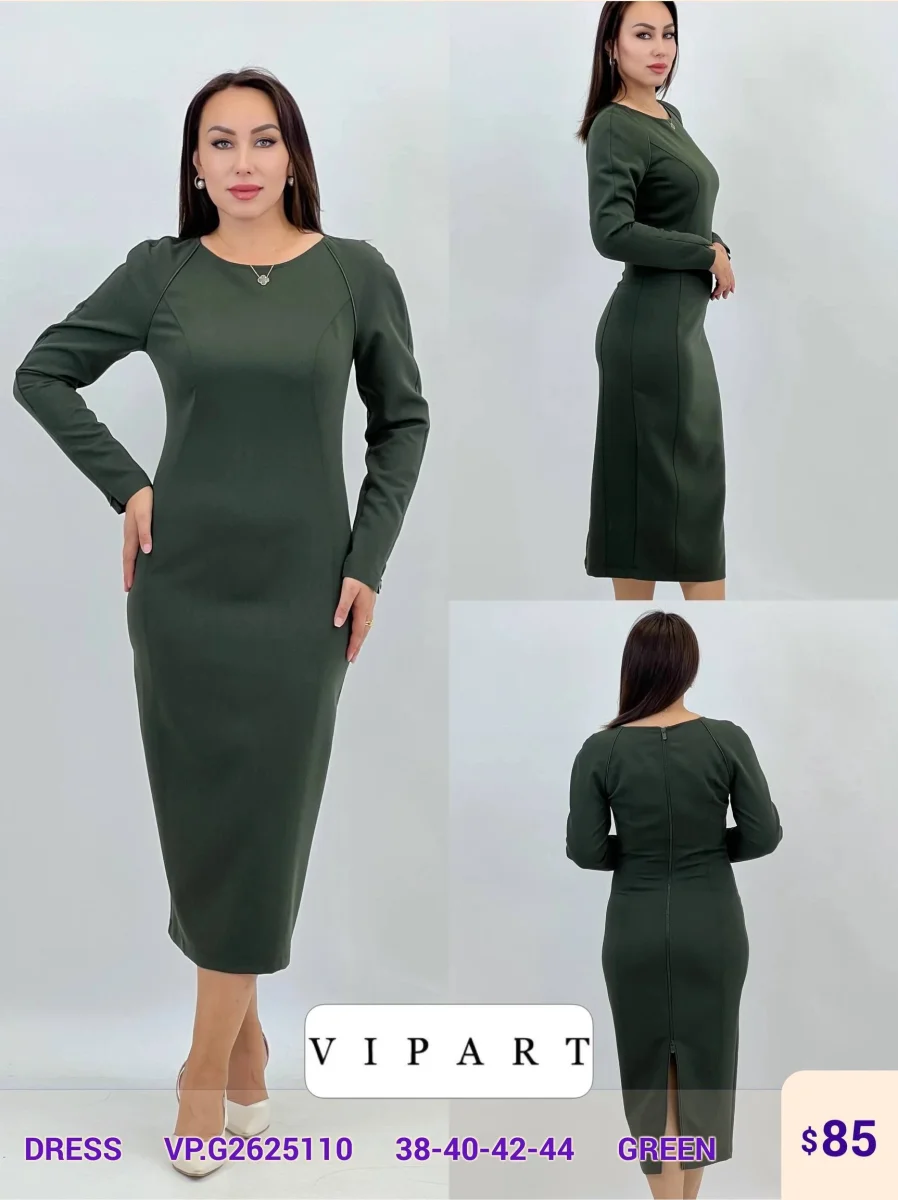 Платье VIPART (Green, модель VP.G2625110) оптом