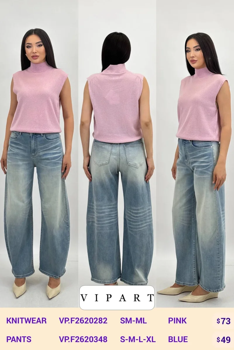 Трикотаж VIPART (Pink, модель VP.F2620282) оптом