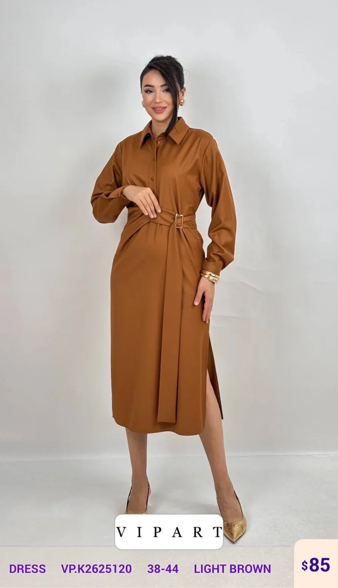Платье VIPART (Brown, модель VP.K2625120) оптом