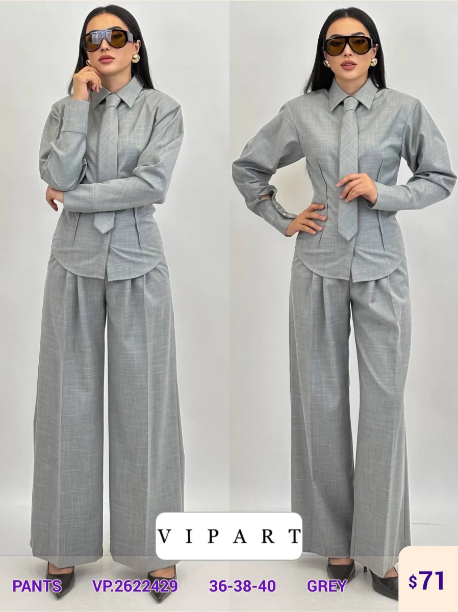 Брюки VIPART (Gray, модель VP.2622429) оптом