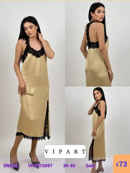 Платье VIPART (Золотой, модель VP.2615097) оптом
