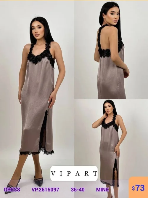 Платье VIPART (Бежевый, модель VP.2615097) оптом