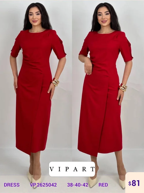 Платье VIPART (Red, модель VP.2625042) оптом