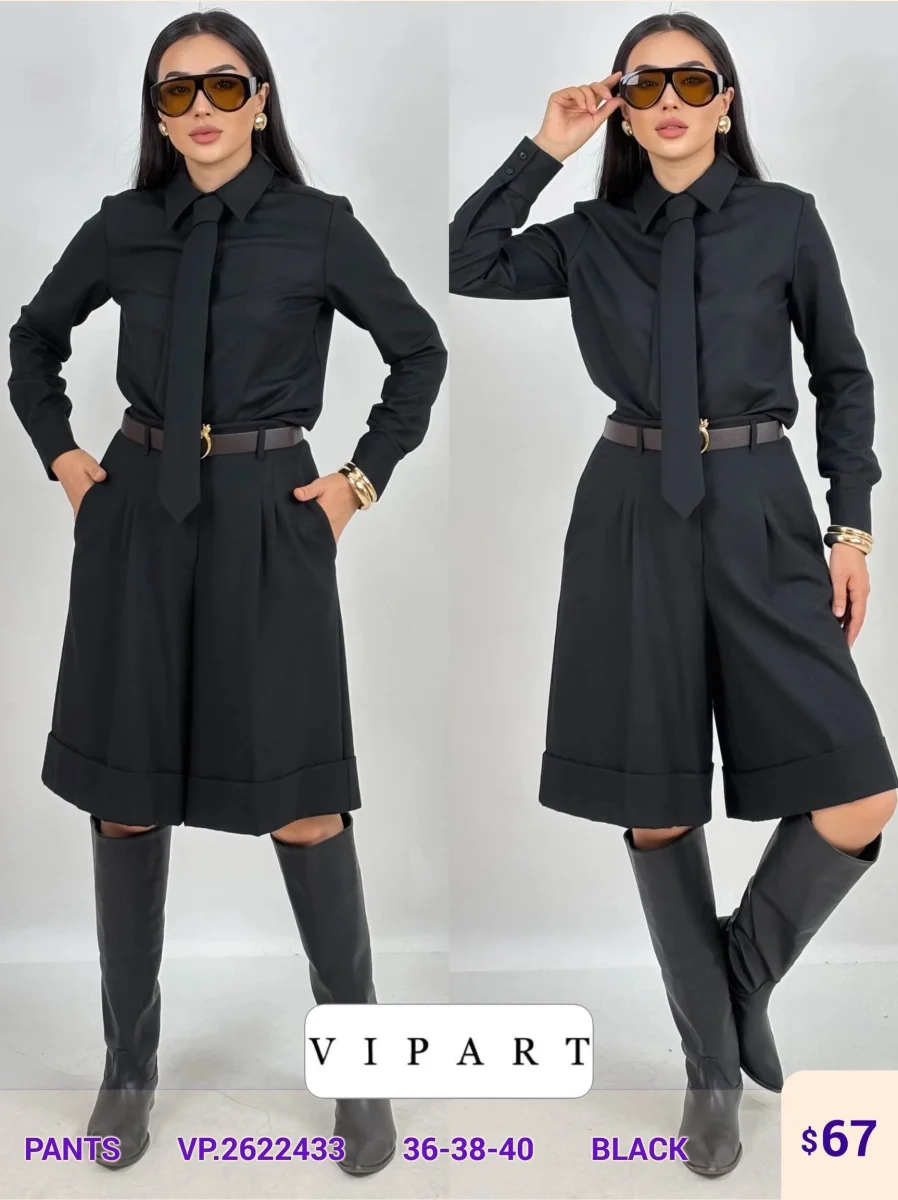 Брюки VIPART (Black, модель VP.2622433) оптом