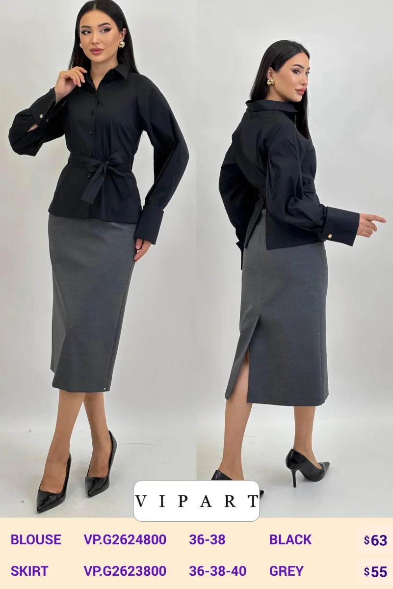 Юбка VIPART (Gray, модель VP.G2623800) оптом