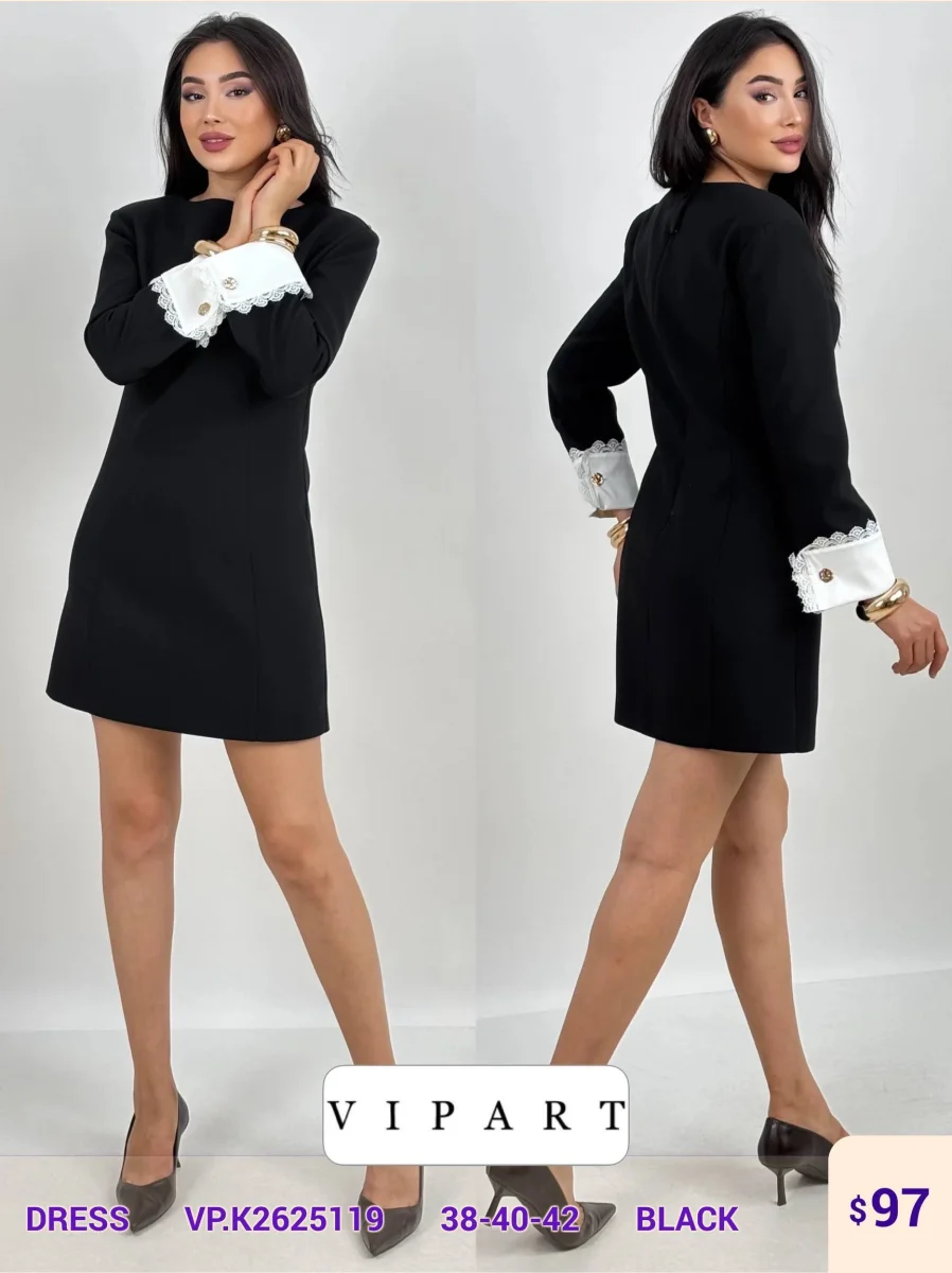 Платье VIPART (Black, модель VP.K2625119) оптом