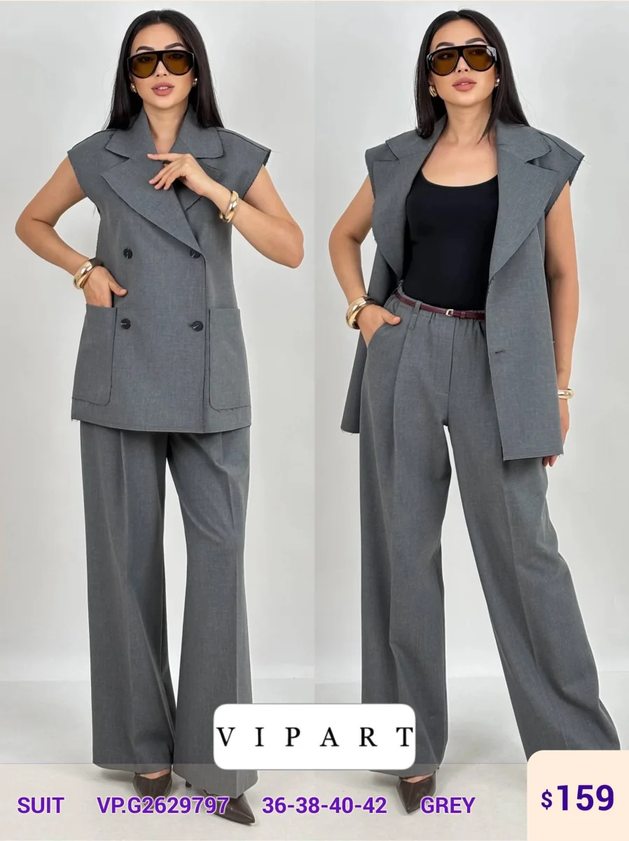 Костюмы и комплекты VIPART (Gray, модель VP.G2629797) оптом