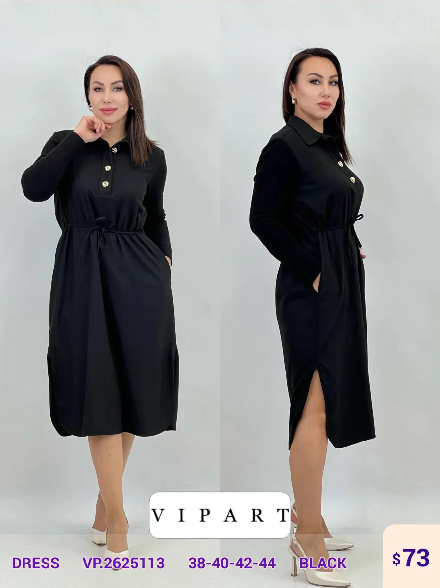 Платье VIPART (Black, модель VP.2625113) оптом