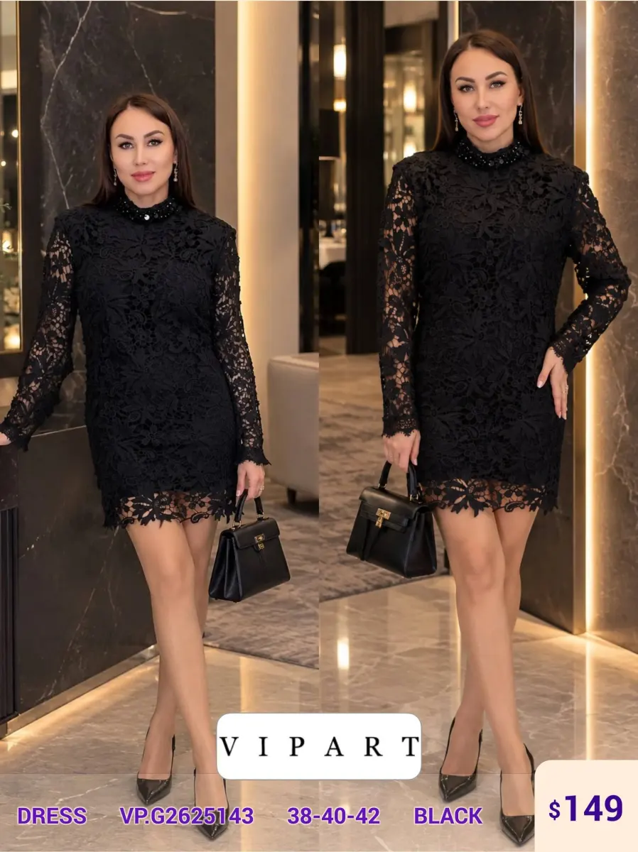 Платье VIPART (Black, модель VP.G2625143) оптом